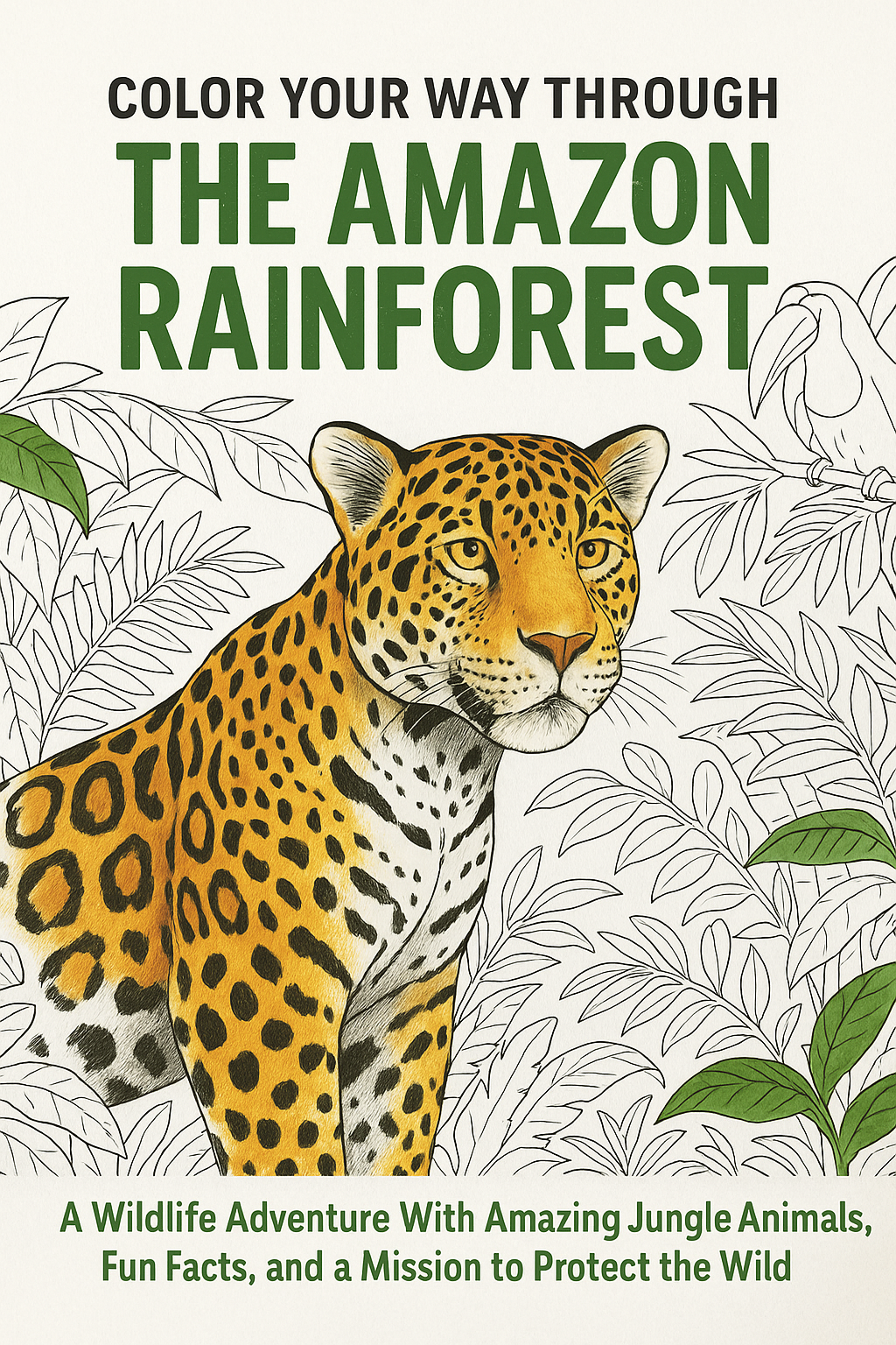 Color Your Way Through The Amazon Rainforest