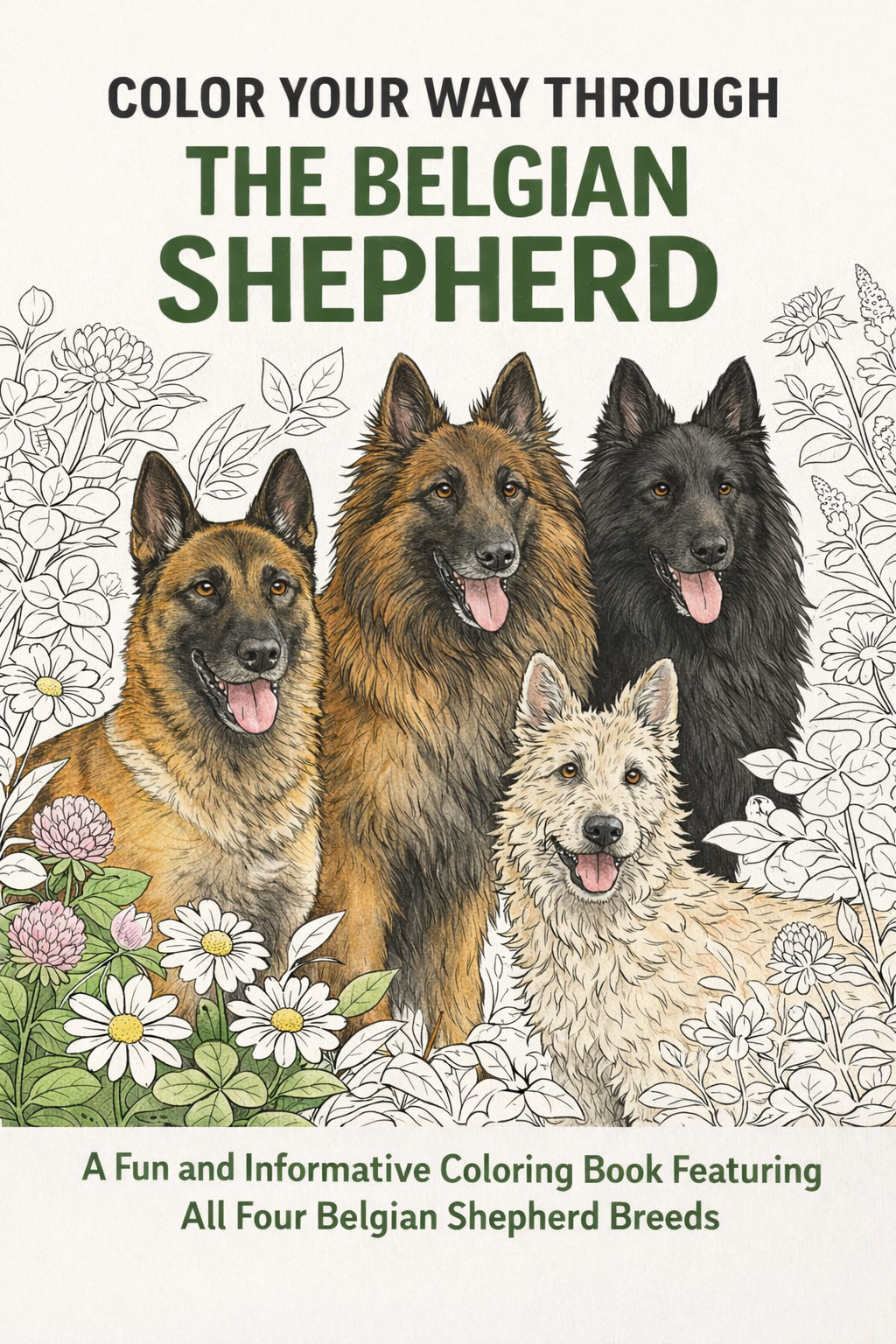 Color Your Way Through The Belgian Shepherd